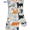 Ulster Weavers Oven Gloves/Mitts-Feline Friends Gauntlet