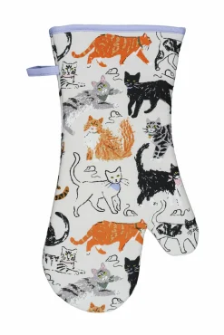 Ulster Weavers Oven Gloves/Mitts-Feline Friends Gauntlet
