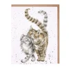 Wrendale Designs Greeting Cards|Children-'Feline Good' Cat Greetings Card