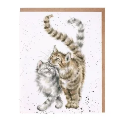 Wrendale Designs Greeting Cards|Children-'Feline Good' Cat Greetings Card