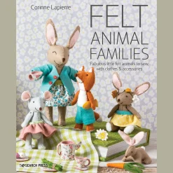 Corinne Lapierre Crafts|Children-Felt Animal Families Book