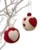 Amica Felt Valentine's Day|Christmas Decorations-Felt Heart Bauble Decoration