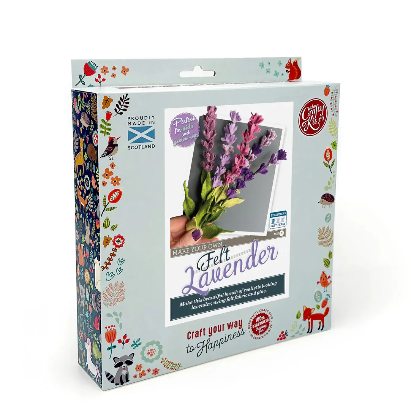 The Crafty Kit Co. Crafts-Felt Lavender Craft Kit