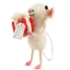 Sew Heart Felt Children-Felt Mouse with Present