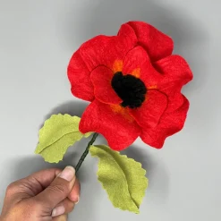 The Crafty Kit Co. Crafts-Felt Poppy Craft Kit
