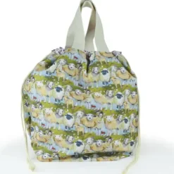 Emma Ball Crafts|Bags-Felted Sheep Large Bucket Bag