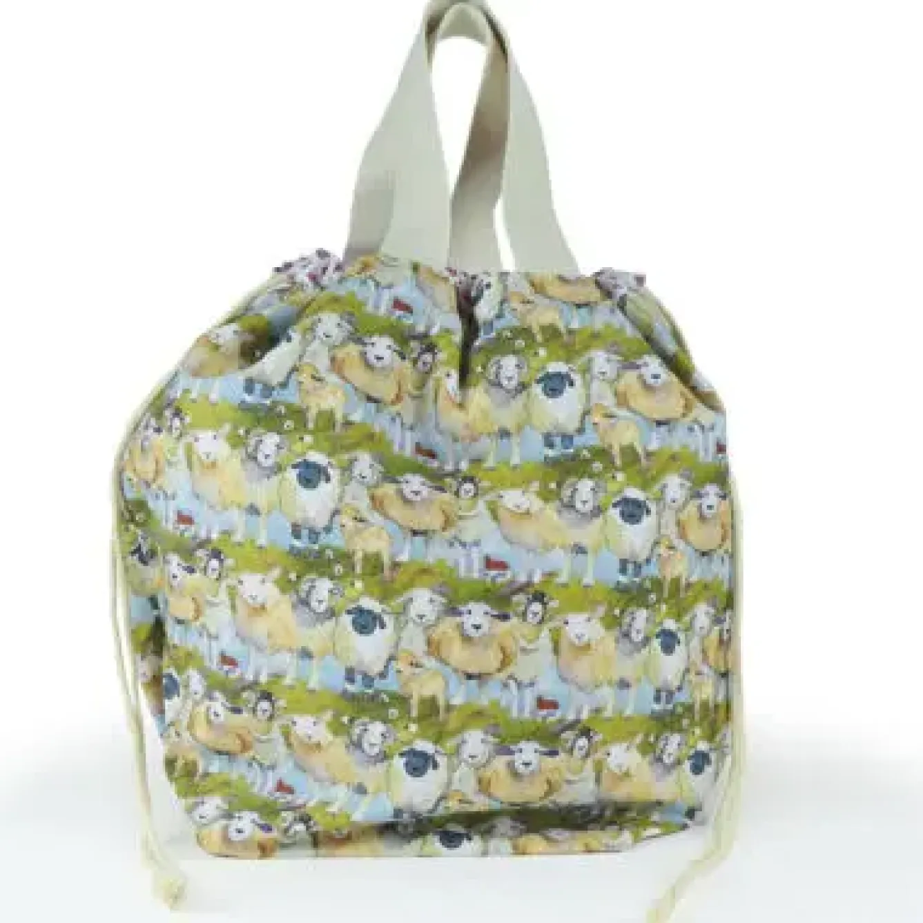 Emma Ball Crafts|Bags-Felted Sheep Large Bucket Bag