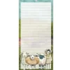 Emma Ball Stationery-Felted Sheep Lined Magnetic Pad