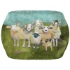 Emma Ball Trays-Felted Sheep Melamine Medium Tray