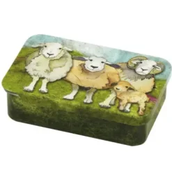 Emma Ball Storage-Felted Sheep Mini Slider Tin
