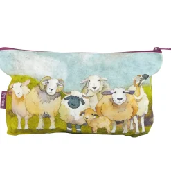 Emma Ball Crafts|Bags-Felted Sheep Zipped Pouch
