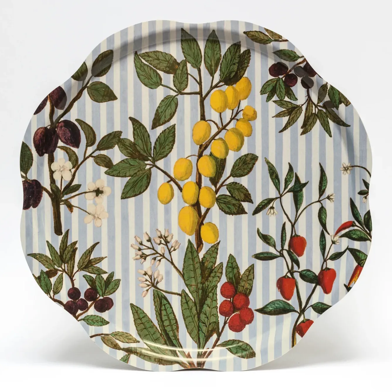 Roomytown Trays-Festival of Fruits Birchwood Tray