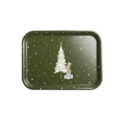 Sophie Allport Tea|Trays-Festive Forest Small Tray