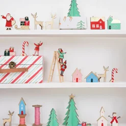 Meri Meri Advent-Festive Village Wooden Advent Calendar