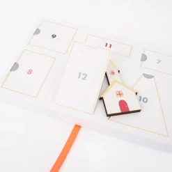 Meri Meri Advent-Festive Village Wooden Advent Calendar