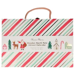 Meri Meri Advent-Festive Village Wooden Advent Calendar