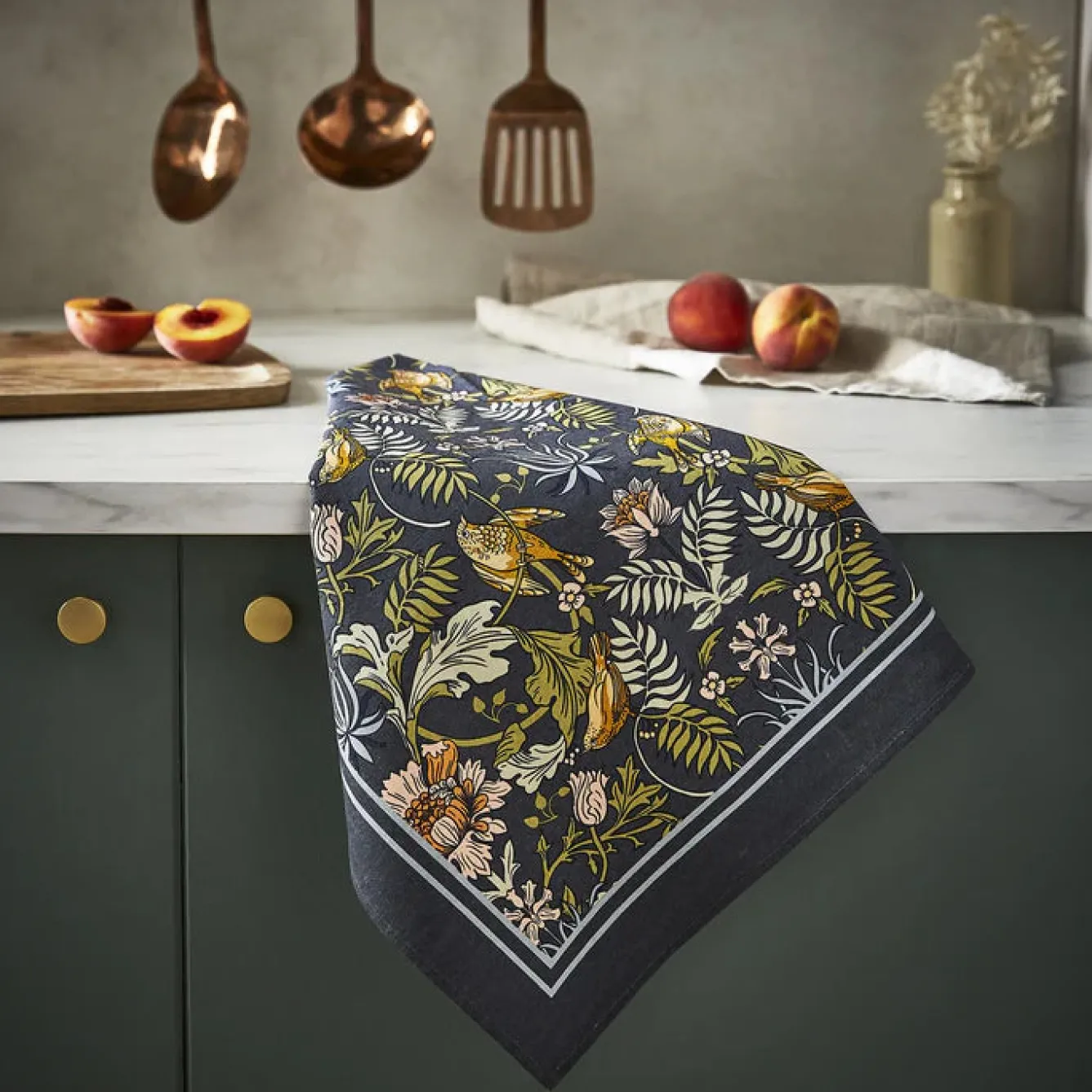 Ulster Weavers Tea|Tea Towels-Finch & Flower Cotton Tea Towel