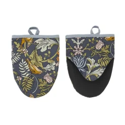 Ulster Weavers Oven Gloves/Mitts-Finch & Flower Micro Mitts Twin Pack