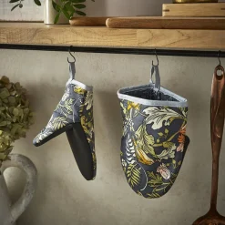 Ulster Weavers Oven Gloves/Mitts-Finch & Flower Micro Mitts Twin Pack