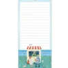 Emma Ball Stationery-Fish & Chips Lined Magnetic Pad
