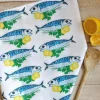 Lucky Lobster Tea|Tea Towels-Fish & Lemon Tea Towel