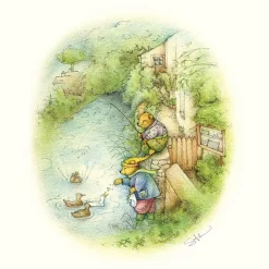 Moongazer Cards Greeting Cards-Fishing Greeting Card