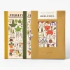 Roomytown Stationery-Fleur et Feuilles Set of 2 Notebooks