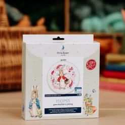 The Crafty Kit Co. Crafts|Children-Flopsy Goes Blackberry Picking Embroidery Kit