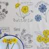 Poppy Treffry Tea|Tea Towels-Flowers Tea Towel