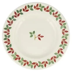 Emma Bridgewater Plates-Folk Rosehip 10 1/2 inch plate