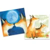 Emma Ball Stationery|Greeting Cards-Foxes Pack of 10 Mini Notecards