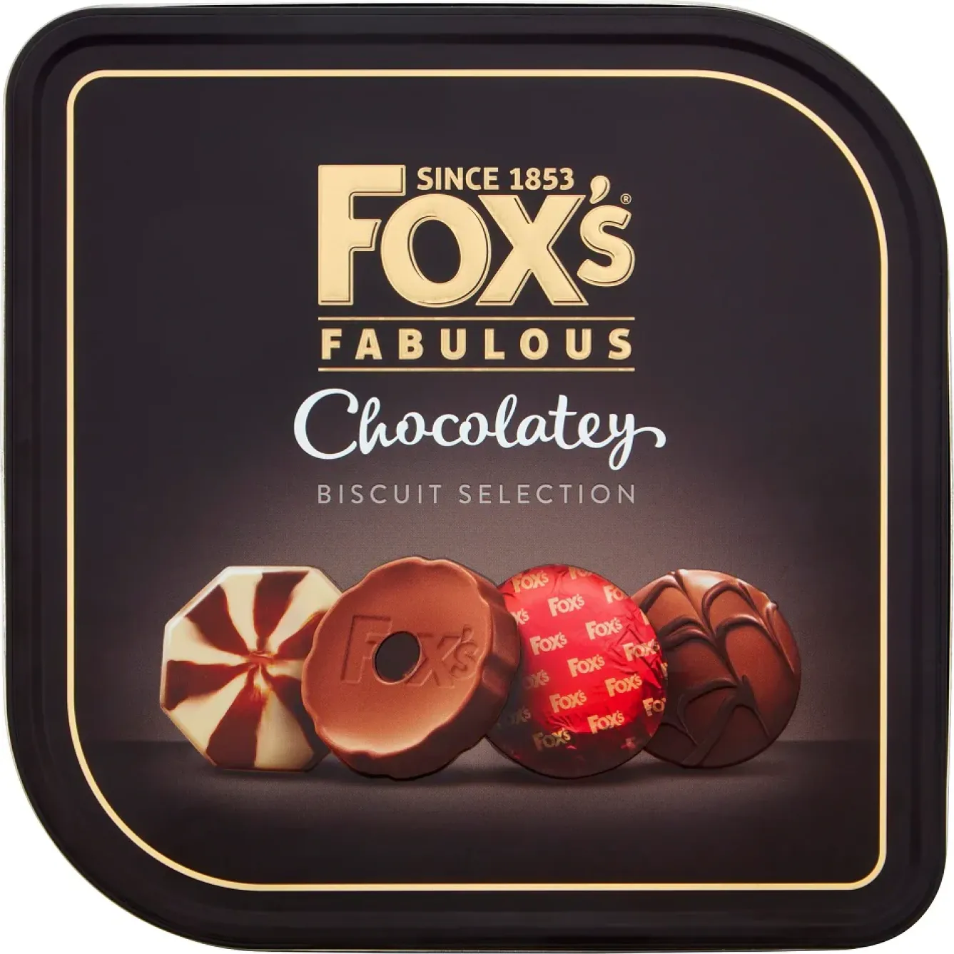 Fox's Holiday Treats|Christmas-Fox's Fabulous Chocolatey Tin of Biscuits 365g