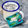 Madame Treacle Home Fragrance-French Lavender Enamel Cup Candle