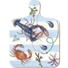 Emma Ball Kitchenware|Chopping Boards-Fruits of the Sea Mini Chopping Board