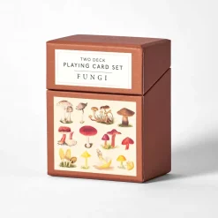 Roomytown Puzzles-Fungi Playing Cards - Set of 2 Decks