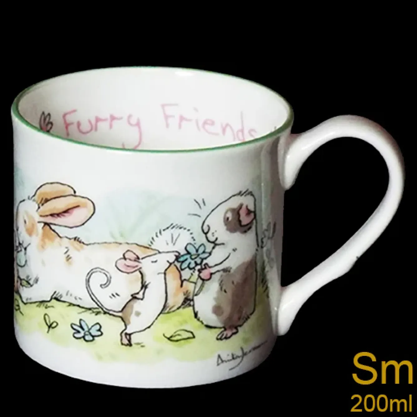 Two Bad Mice Tea|Whimsical-Furry Friends Small Mug