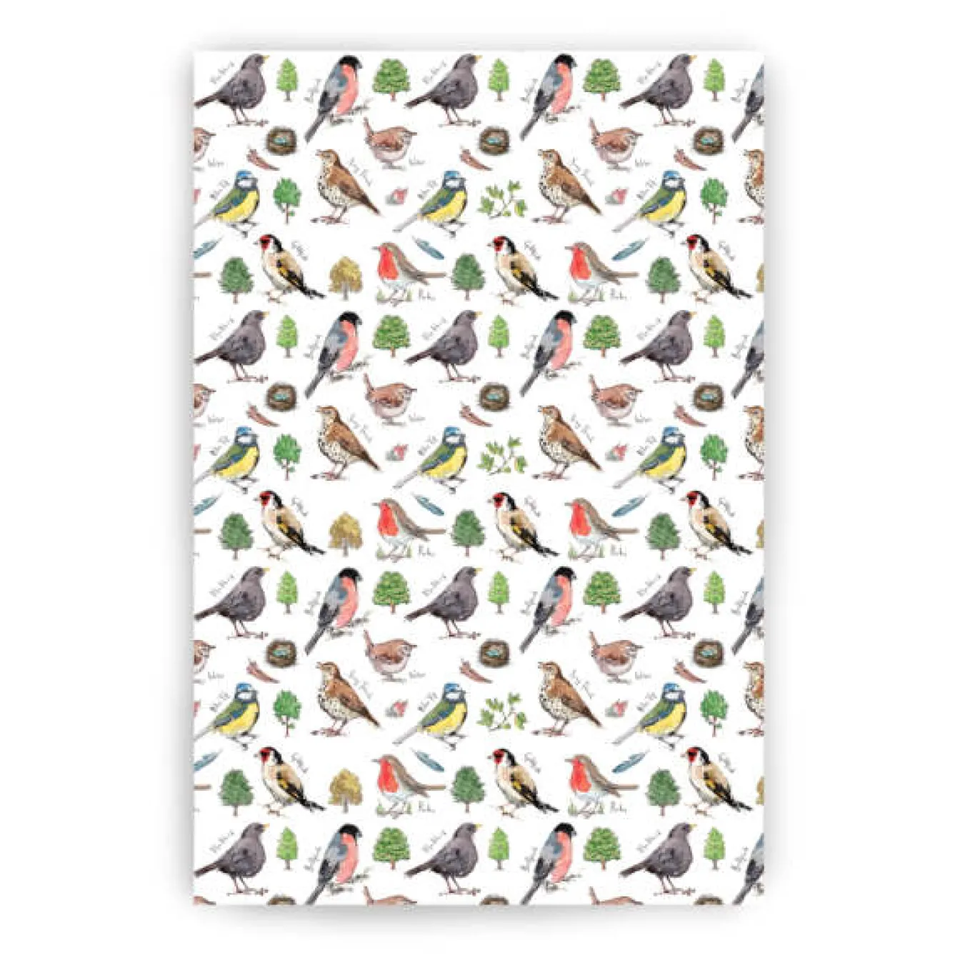 Samuel Lamont Gardening|Tea-Garden Birdsong Tea Towel