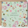 West Country Designs Greeting Cards-Garden Companions Birthday Card