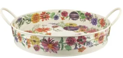 Emma Bridgewater Trays|Trays-Garden Flowers Large Handled Tray