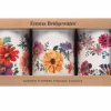 Emma Bridgewater Storage Caddies|Storage-Garden Flowers Set of 3 Round Caddies