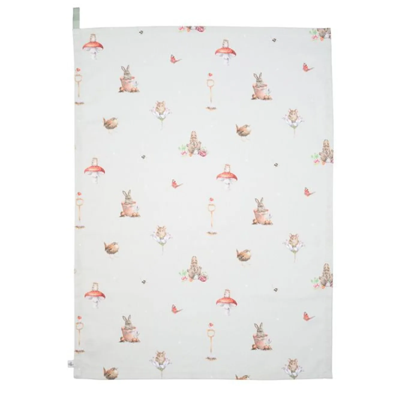 Wrendale Designs Tea|Tea Towels-'Garden Friends' Garden Animal Tea Towel