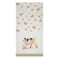 Wrendale Designs Table Runners-'Garden Friends' Garden Animals Table Runner