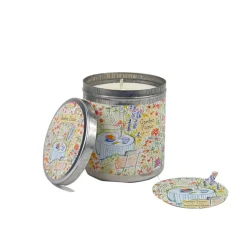 Heaven Scent Home Fragrance-Garden Picnic- Lime, Basil & Mandarin Candle Tin