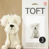Toft Crafts Crafts-Geoff the Westie Crochet Kit
