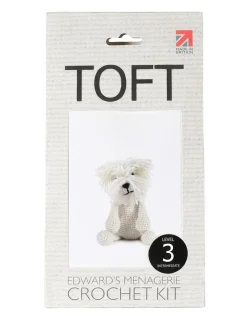 Toft Crafts Crafts-Geoff the Westie Crochet Kit