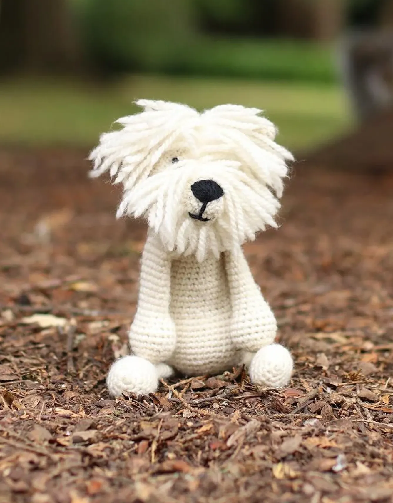 Toft Crafts Crafts-Geoff the Westie Crochet Kit