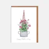 Lottie Murphy Mother's Day|Mother's Day-'Geranium' Happy Mother's Day Card