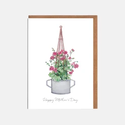 Lottie Murphy Mother's Day|Mother's Day-'Geranium' Happy Mother's Day Card