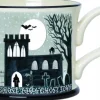 Moorland Pottery Halloween-Ghost Town Mug by