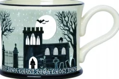 Moorland Pottery Halloween-Ghost Town Mug by